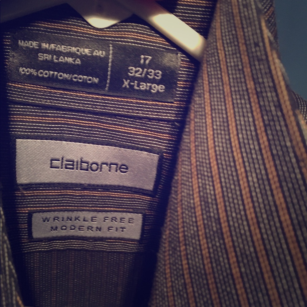 Claiborne Dress Shirt Men’s XL